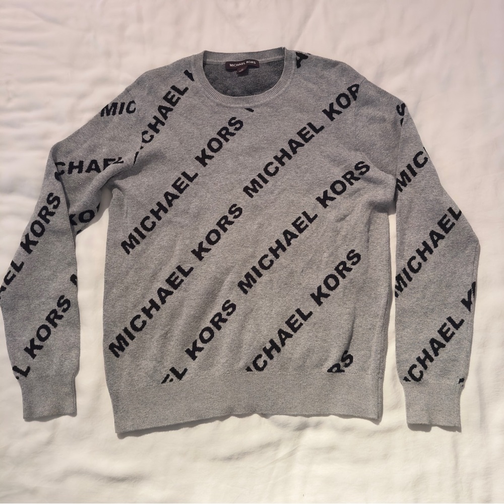 Michael Kors heather grey sweatshirt